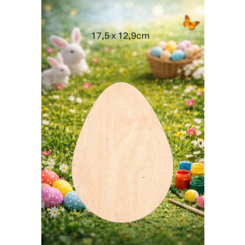 Jajko 17,5cm, sklejka 3mm